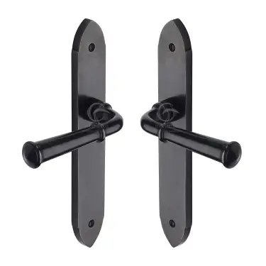 Click Here To Enlarge This Photo Of RDB4710 M&period;Marcus Rustic Dark Bronze Door Handle Lever Latch Hadley Design