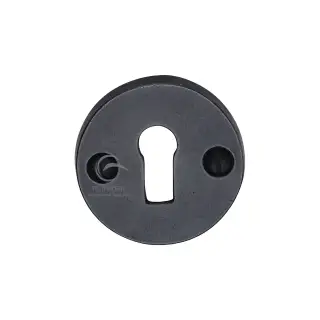 RDB553 M&period;Marcus Rustic Dark Bronze Round Key Escutcheon