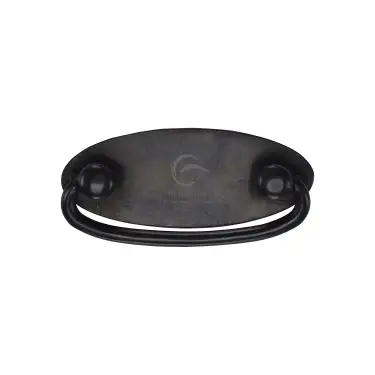 Click Here To Enlarge This Photo Of RDB6266 M&period;Marcus Rustic Dark Bronze Oval Drop Pull