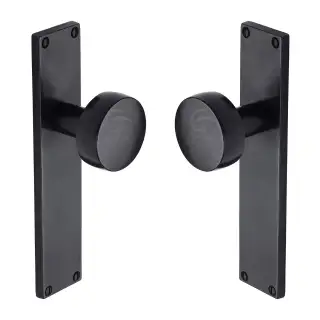 RDB88010 M&period;Marcus Rustic Dark Bronze Door Mortice Knob Lever Latch Olympic Design