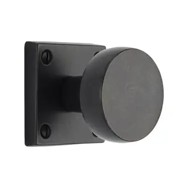 Click Here To Enlarge This Photo Of RDB8822 M&period;Marcus Rustic Dark Bronze Mortice Knob on Rose Olympic Design