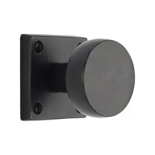 RDB8822 M&period;Marcus Rustic Dark Bronze Mortice Knob on Rose Olympic Design