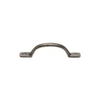 RPW1090 106 M&period;Marcus Rustic Pewter Cabinet Pull Russell Design 106mm