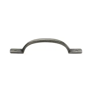 RPW1090 158 M&period;Marcus Rustic Pewter Cabinet Pull Russell Design 158mm