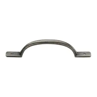 RPW1090 203 M&period;Marcus Rustic Pewter Cabinet Pull Russell Design 203mm
