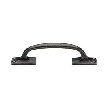 Click Here To Enlarge This Photo Of RPW1145 159 M&period;Marcus Rustic Pewter Cabinet Pull Offset Design 159mm