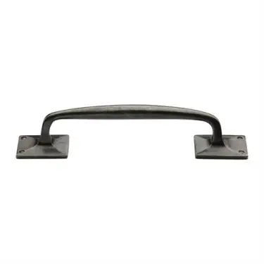 Click Here To Enlarge This Photo Of RPW1145 210 M&period;Marcus Rustic Pewter Cabinet Pull Offset Design 210mm