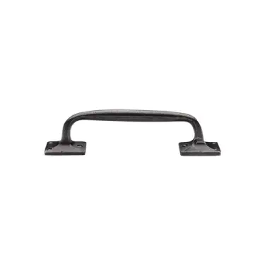 Click Here To Enlarge This Photo Of RPW1150 254 M&period;Marcus Rustic Pewter Door Pull Handle Cranked 10"