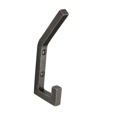 Click Here To Enlarge This Photo Of RPW151 M&period;Marcus Rustic Pewter Double Hook
