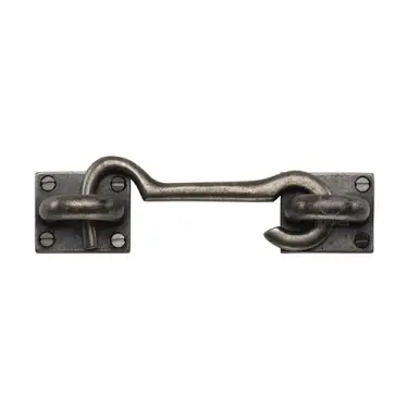 Click Here To Enlarge This Photo Of RPW154 106 M&period;Marcus Rustic Pewter Cabin Hook 4"