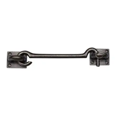 Click Here To Enlarge This Photo Of RPW154 153 M&period;Marcus Rustic Pewter Cabin Hook 6"