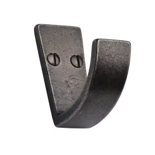 RPW156 M&period;Marcus Rustic Pewter Single Robe Hook
