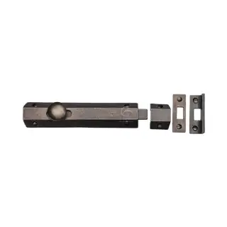 RPW1685 152 M&period;Marcus Rustic Pewter Door Bolt Flat 6"