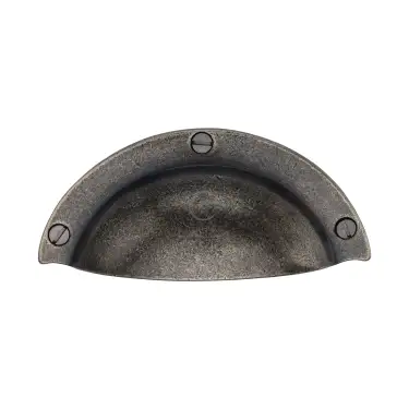 Click Here To Enlarge This Photo Of RPW1700 M&period;Marcus Rustic Pewter Traditional Cabinet Drawer Pull