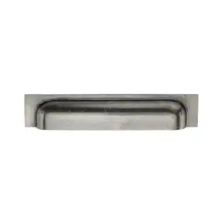 RPW1720 152-178 M&period;Marcus Rustic Pewter Cabinet Pull Military Design 152&sol;178mm