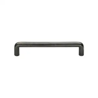 RPW331 96 M&period;Marcus Rustic Pewter Cabinet Pull Round Design 96mm