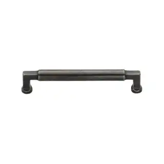 RPW3312 96 M&period;Marcus Rustic Pewter Cabinet Pull Bauhaus Design 96mm