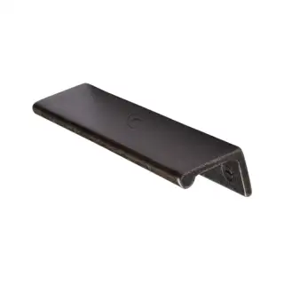 RPW3384 152 M&period;Marcus Rustic Pewter Edge Cabinet Pull 152mm