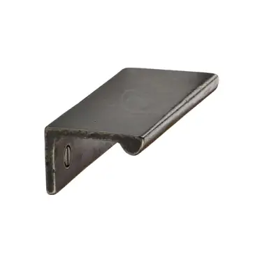 Click Here To Enlarge This Photo Of RPW3384 75 M&period;Marcus Rustic Pewter Edge Cabinet Pull 75mm