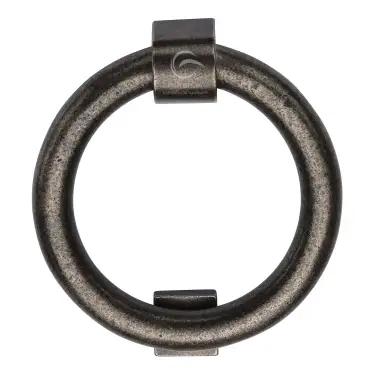 Click Here To Enlarge This Photo Of RPW339 M&period;Marcus Rustic Pewter Ring Knocker