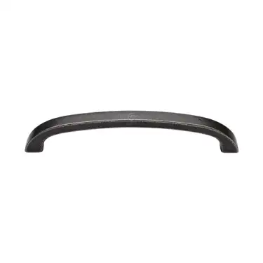 Click Here To Enlarge This Photo Of RPW3402 160 M&period;Marcus Rustic Pewter Cabinet Pull D Shaped Design 160mm