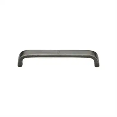 Click Here To Enlarge This Photo Of RPW341 96 M&period;Marcus Rustic Pewter Cabinet Pull D Shaped 96mm