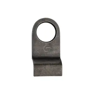 RPW342 M&period;Marcus Rustic Pewter Round Cylinder Pull