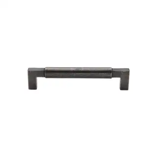 RPW346 227 M&period;Marcus Rustic Pewter Door Pull Bauhaus Design 203mm