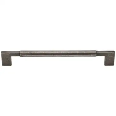Click Here To Enlarge This Photo Of RPW346 457 M&period;Marcus Rustic Pewter Door Pull Bauhaus Design 457mm