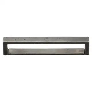 RPW3480 254 M&period;Marcus Rustic Pewter Cabinet Pull Box Design 254mm