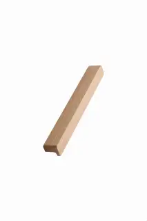 Furnipart 'Elan' Wooden Cabinet Pull L200mm &sol; C160mm - Clear Lacquered Oak &lpar;104420160-052&rpar;