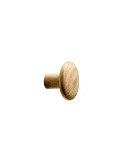 Furnipart 'Brutus' Wooden Cabinet Knob D32mm - Clear Lacquered Oak &lpar;106220032-052&rpar;