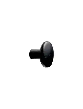 Click Here To Enlarge This Photo Of Furnipart 'Brutus' Wooden Cabinet Knob D32mm - Stained Black Ash &lpar;106220032-994&rpar;