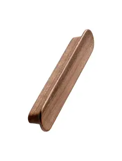 Furnipart 'Tuba' Wooden Cabinet Pull L284mm &sol; C256mm - Clear Lacquered Walnut &lpar;109020256-292&rpar;
