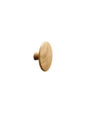 Click Here To Enlarge This Photo Of Furnipart 'Cloud' Wooden Cabinet Knob D48mm - Clear Lacquered Oak &lpar;109720048-052&rpar;