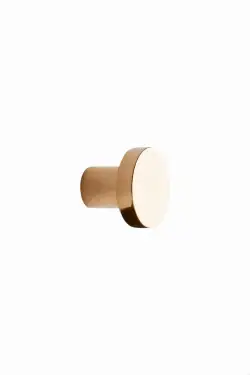 Click Here To Enlarge This Photo Of Furnipart 'Dot' Cabinet Knob D30mm - Untreated Brass Polished &lpar;242530030-15&rpar;