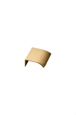 Click Here To Enlarge This Photo Of Furnipart Straight Edge Pull L40mm - Brushed Brass &lpar;419720040-31&period;1&rpar;