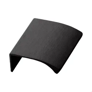 Furnipart Straight Edge Pull L40mm - Brushed Matt Black &lpar;419720040-76&period;1&rpar;