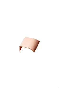 Click Here To Enlarge This Photo Of Furnipart Straight Edge Pull L40mm - Brushed Rose Gold &lpar;419720040-87&period;1&rpar;