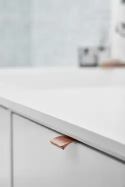 Click Here To Enlarge This Photo Of Furnipart Straight Edge Pull L40mm - Brushed Rose Gold &lpar;419720040-87&period;1&rpar;