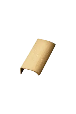 Click Here To Enlarge This Photo Of Furnipart Straight Edge Pull L100mm - Brushed Brass &lpar;419720100-31&period;1&rpar;