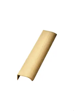 Click Here To Enlarge This Photo Of Furnipart Straight Edge Pull L200mm - Brushed Brass &lpar;419720200-31&period;1&rpar;