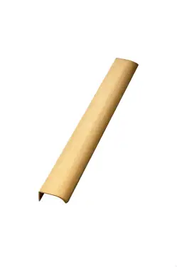 Click Here To Enlarge This Photo Of Furnipart Straight Edge Pull L350mm - Brushed Brass &lpar;419720350-31&period;1&rpar;