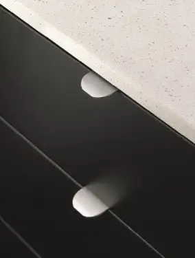Click Here To Enlarge This Photo Of Furnipart Round Edge Pull L40mm - Inox Look &lpar;419920040-66&period;1&rpar;