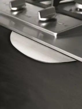 Click Here To Enlarge This Photo Of Furnipart Bow Edge Pull L350mm &sol; C160mm - Inox Look &lpar;423920350-66&period;1&rpar;