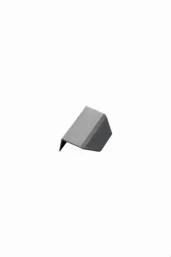 Click Here To Enlarge This Photo Of Furnipart 'Blaze 2' Edge Pull L60mm - Brushed Anthracite &lpar;434520060-91&rpar;