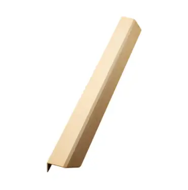 Click Here To Enlarge This Photo Of Furnipart 'Blaze 2' Edge Pull L350mm - Brushed Brass &lpar;434520350-31&rpar;