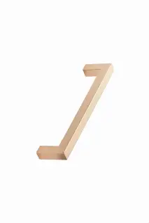 Furnipart 'Square 10' Cabinet Pull L138mm &sol; C128mm - Brushed Brass &lpar;435820128-31&rpar;