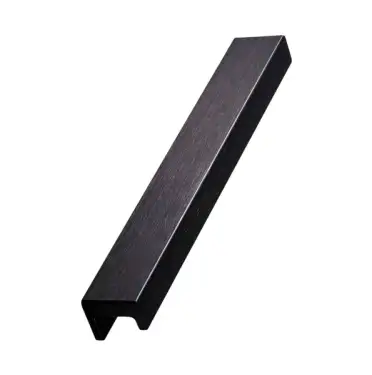 Click Here To Enlarge This Photo Of Furnipart 'Station' Cabinet Pull L190mm &sol; C160mm - Brushed Matt Black &lpar;437620160-76&rpar;