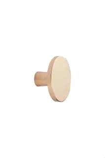 Furnipart 'Plato' Cabinet Knob D42mm - Brushed Brass &lpar;441320042-31&rpar;